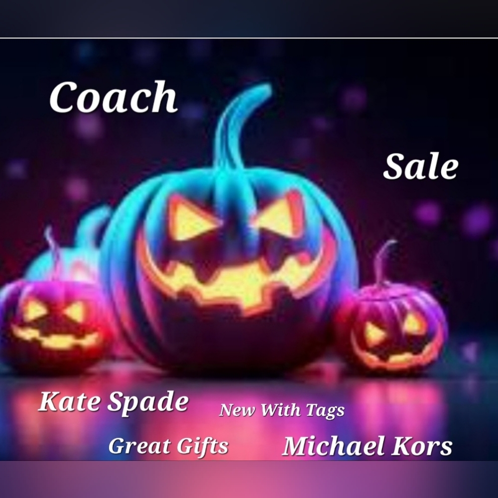 New Coach And More New With Tags Low Prices,🎃 Great Gift Idea's 🎃 Check It Out